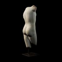 A Greek Marble Torso of Aphrodite Anadyomene