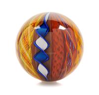 Mark Matthews, (American, b. 1948), Large Art Glass Marble