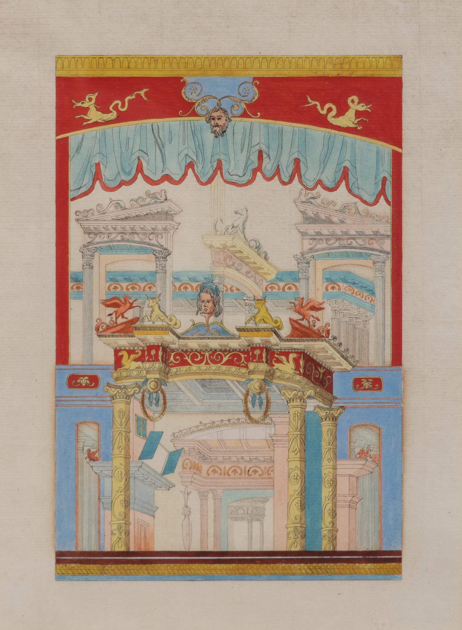 A Collection of Hand-Colored Engravings by Jules Frederic Bouchet Framed 20 3/4 x 16 3/4 inches. — (French, 1799-1860)