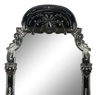 A Venetian Style Etched Glass Mirror