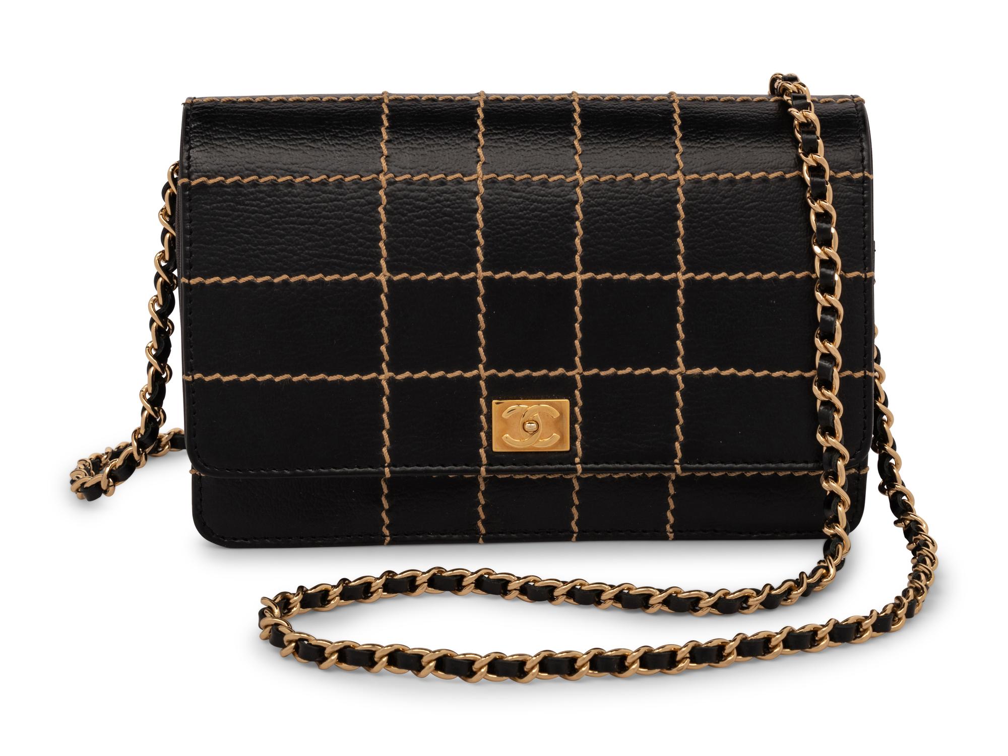 Chanel Surpique Wallet-on-Chain, 2002-03