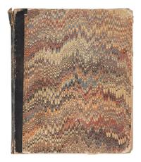 [CIVIL WAR]. Immediate post-war journal containing entries from 30+ soldiers of the 117th Illinois Infantry.