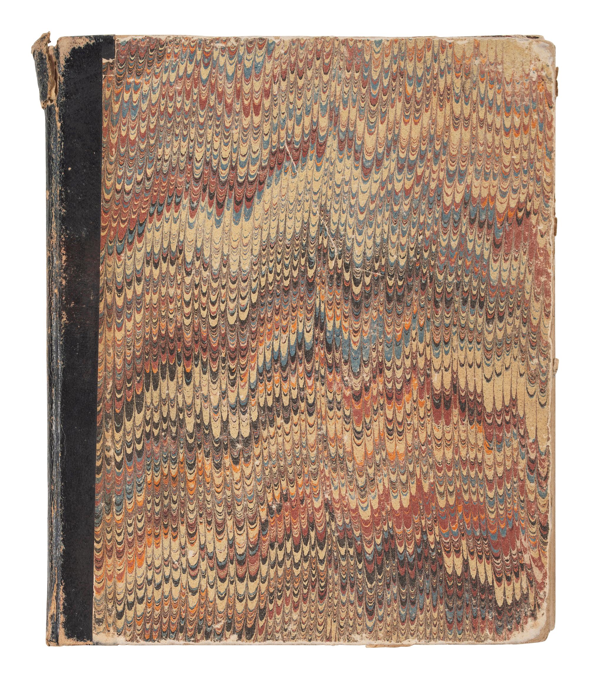 [CIVIL WAR]. Immediate post-war journal containing entries from 30+ soldiers of the 117th Illinois Infantry.