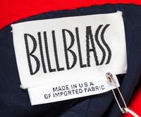 A Bill Blass Navy Blazer, Size 6.