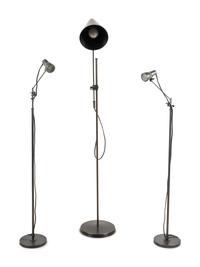 Three Contemporary Cantilever Floor Lamps