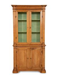 A French Pine Display Cabinet