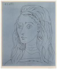 Pablo Picasso, (Spanish, 1881-1973), Jacqueline, 1959