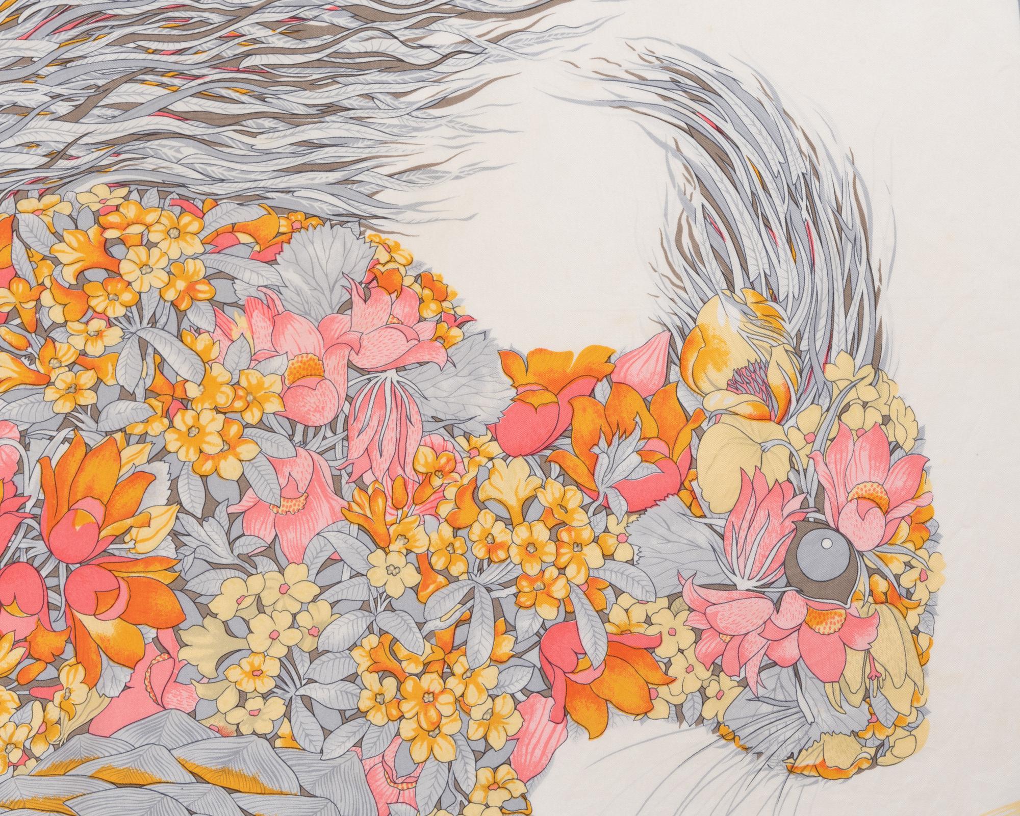 Six Designer Scarves, Including Peter Max, Ferragamo, Pucci, Gucci, and Bob Mackie, 1960-90s
