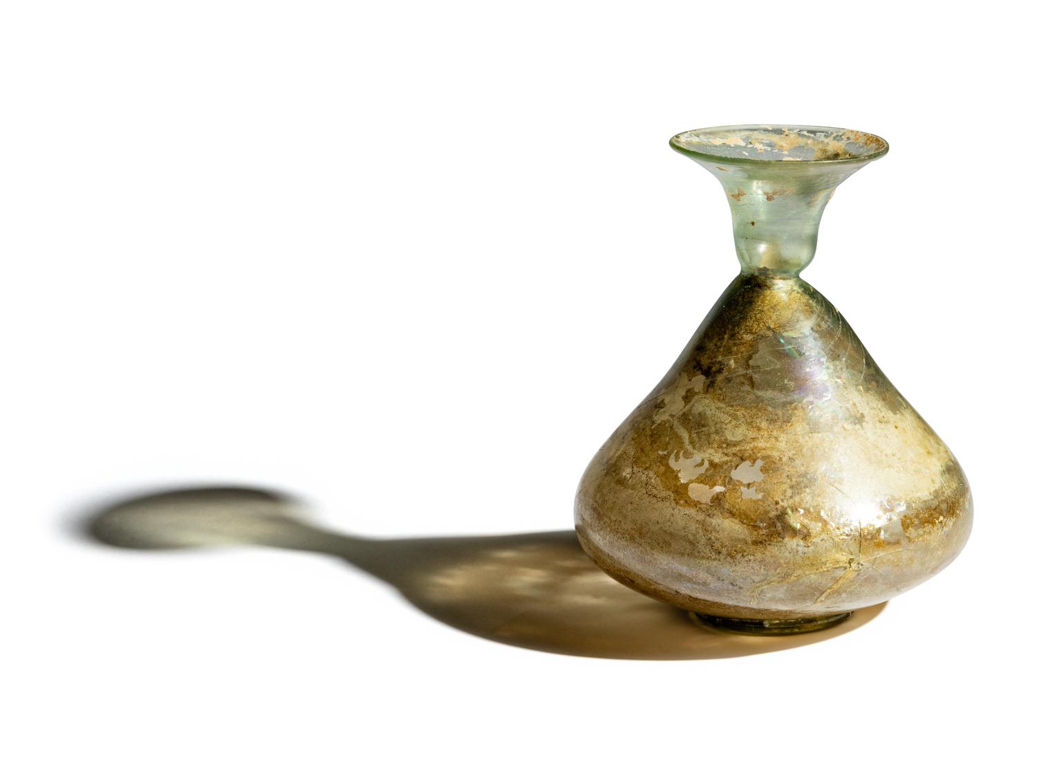 A Roman Glass Flask