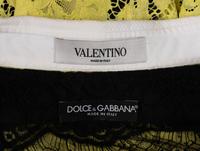 Two Italian Designer Lace Blouses