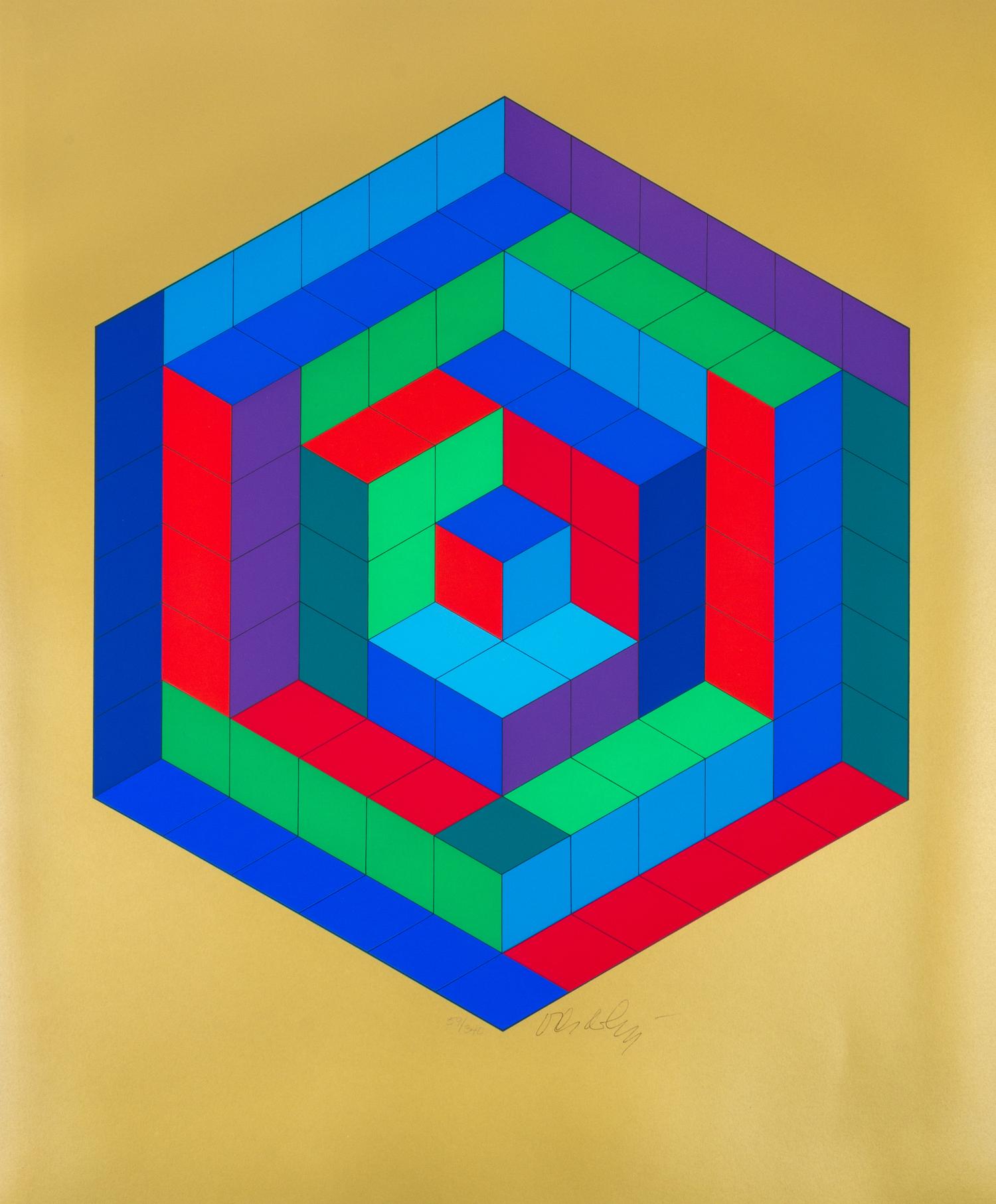 Victor Vasarely, (French/Hungarian, 1906-1997), Reponses a Vasarely, 1974 (the complete portfolio of 12)