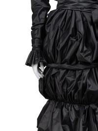 Yves Saint Laurent Haute Couture Bubble Dress and Tiered Skirt, 1980-90s