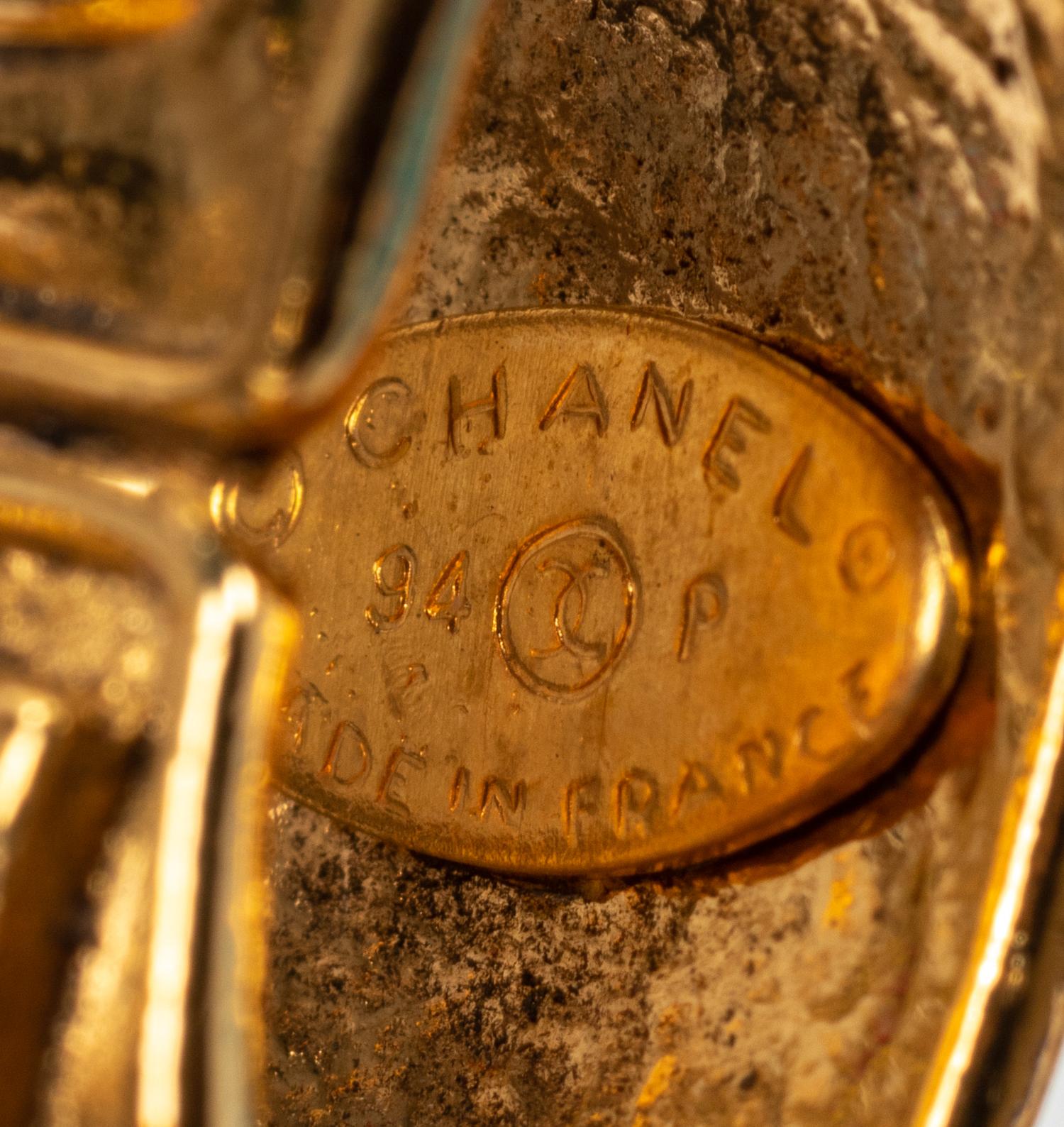 Three Pairs of Chanel Earrings, 1980-90s