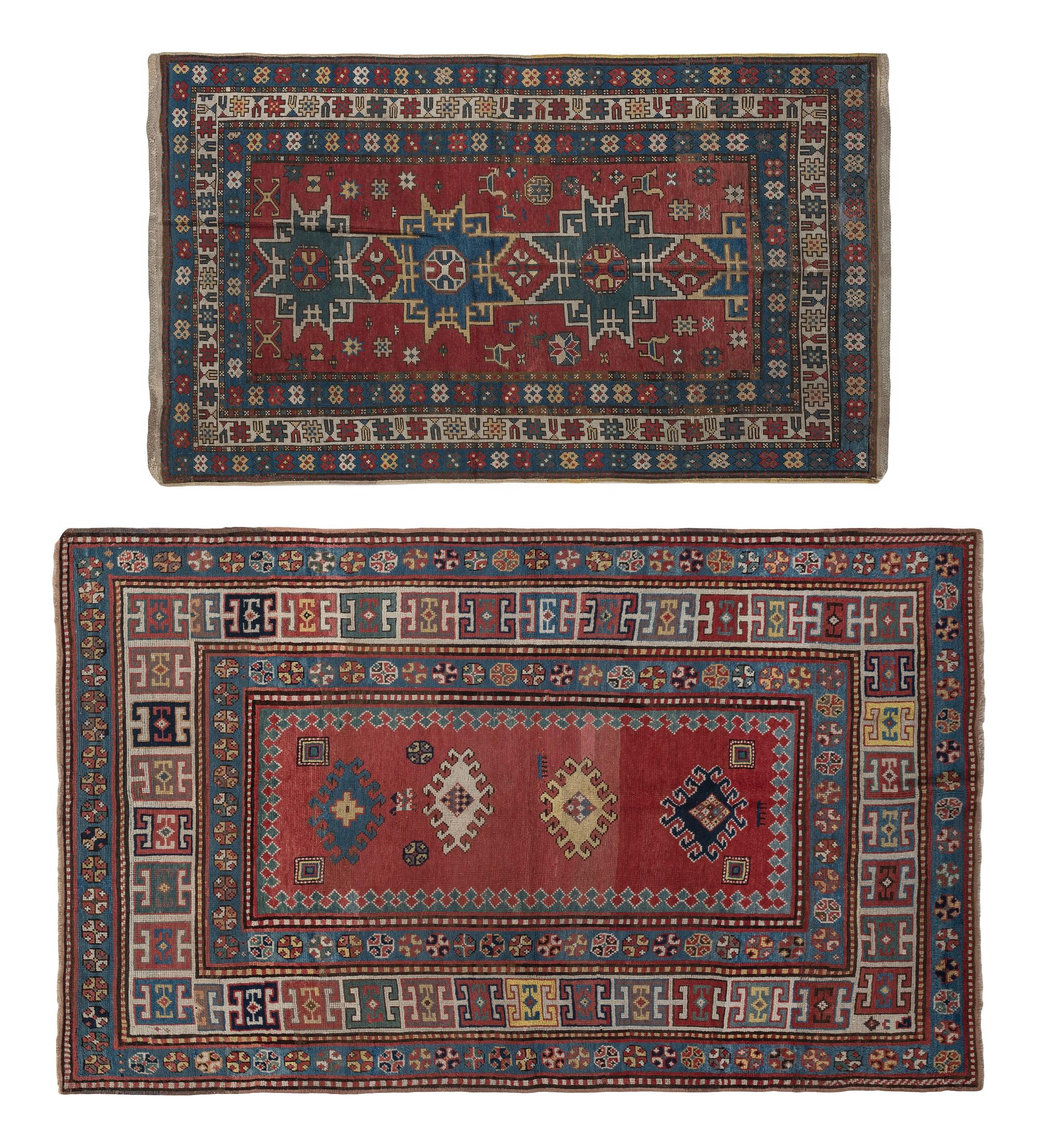 Two Caucasian Wool Rugs