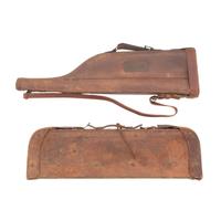 Lot of Vintage Shotgun Cases and Rifle Sleeves