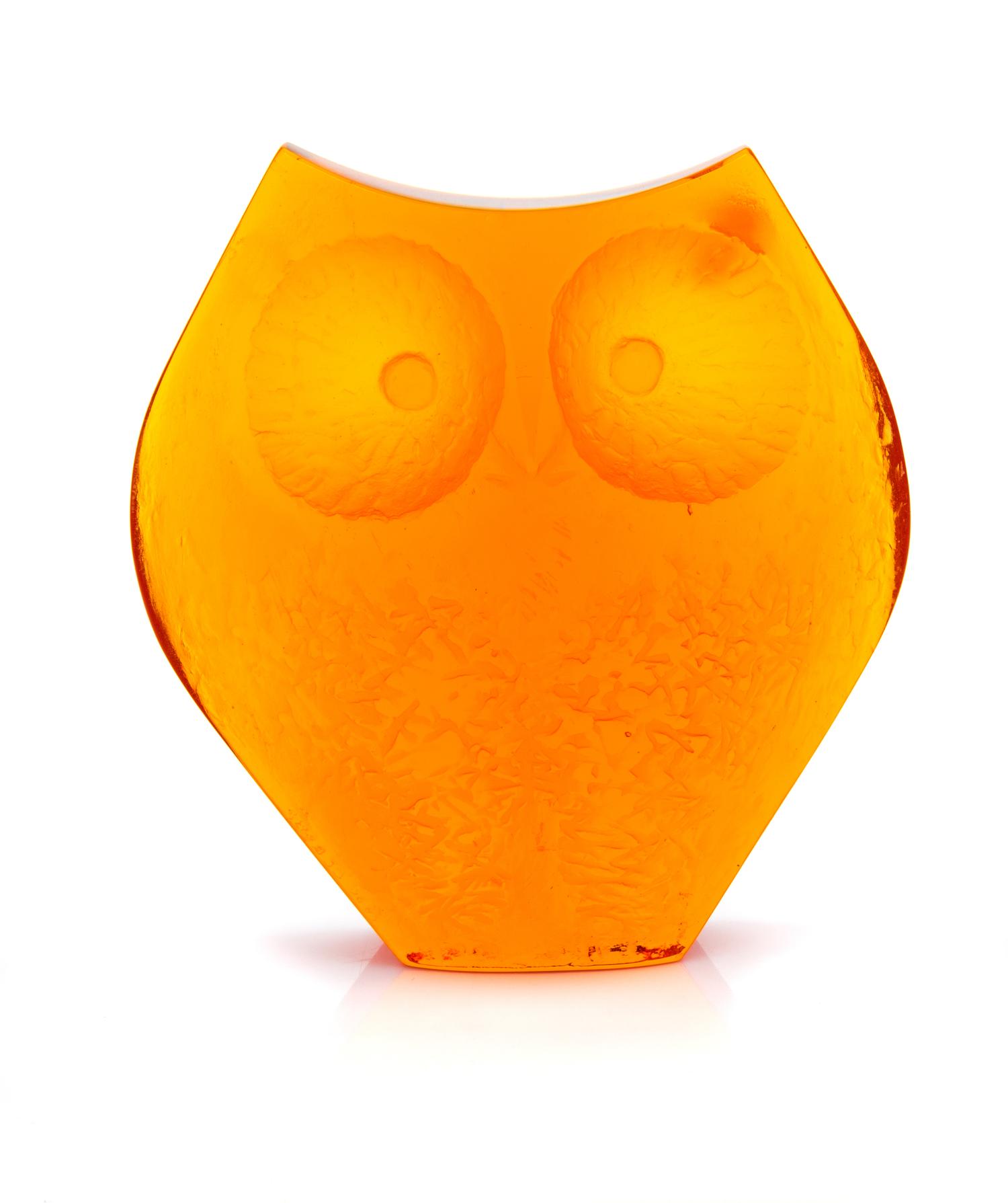 Jan Cerny, (Czech, 1907-1978), Owl Paperweight Sculpture
