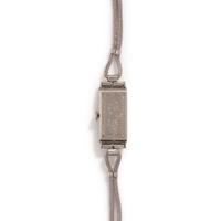 ART DECO, DIAMOND WATCH