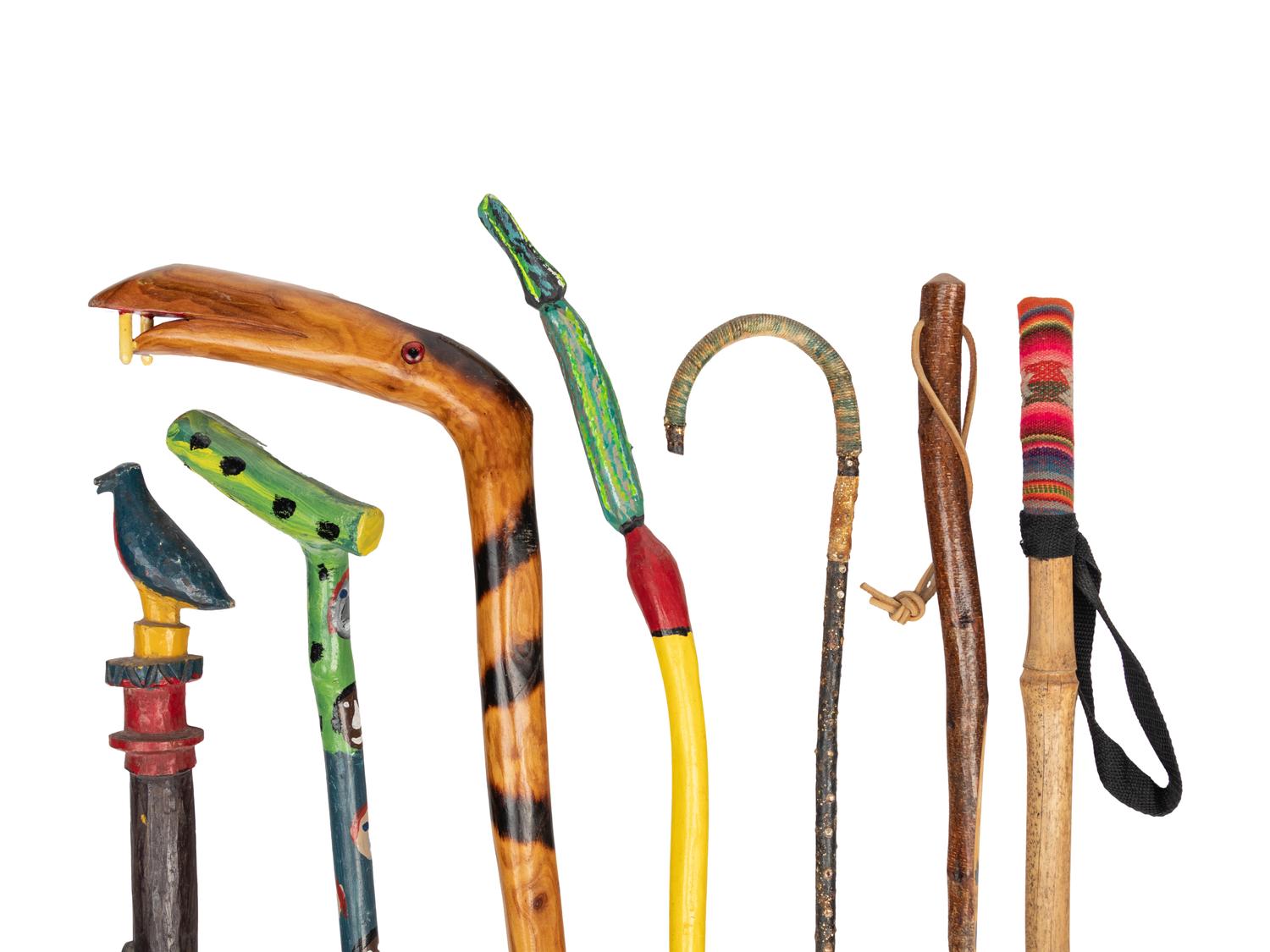 Seven Walking Sticks c. 1991