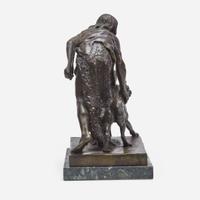 After John Quincy Adams Ward (American, 1830–1910) The Indian Hunter
