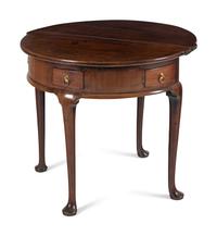 A George II Mahogany Flip-Top Games Table
