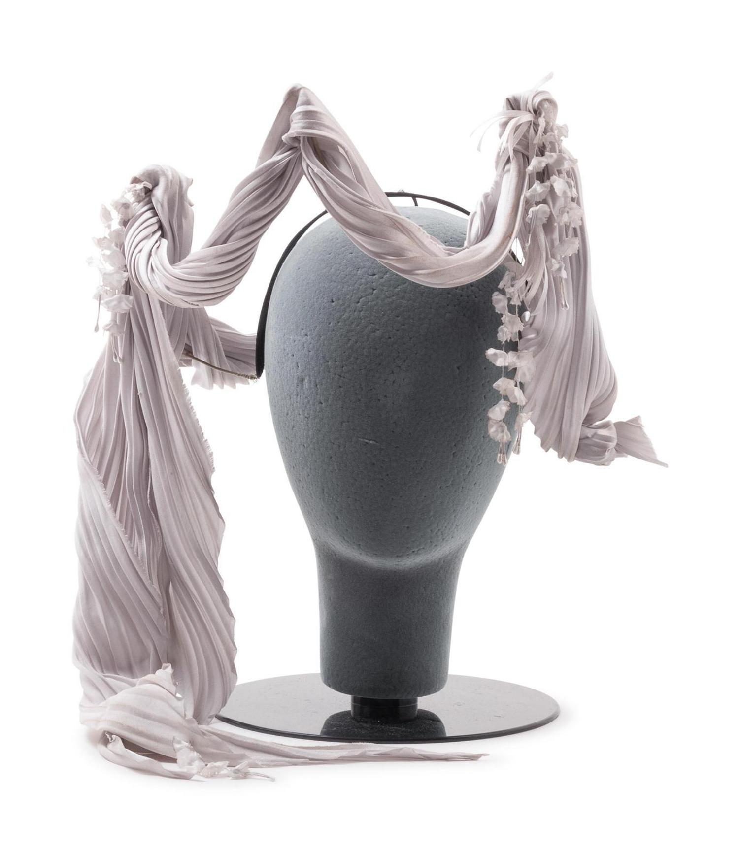 12 Assorted Hats and a Pair of Feathered Cuffs, 1970-2000s