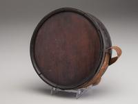 [CIVIL WAR]. Confederate canteen captured by Alfred H. Van Vliet from Jefferson Davis's escort, 11 May 1865.