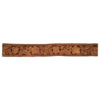 Silvered US Model 1851 Sword Belt Plate Engraved to A.C. Kennedy with Tooled Leather Belt