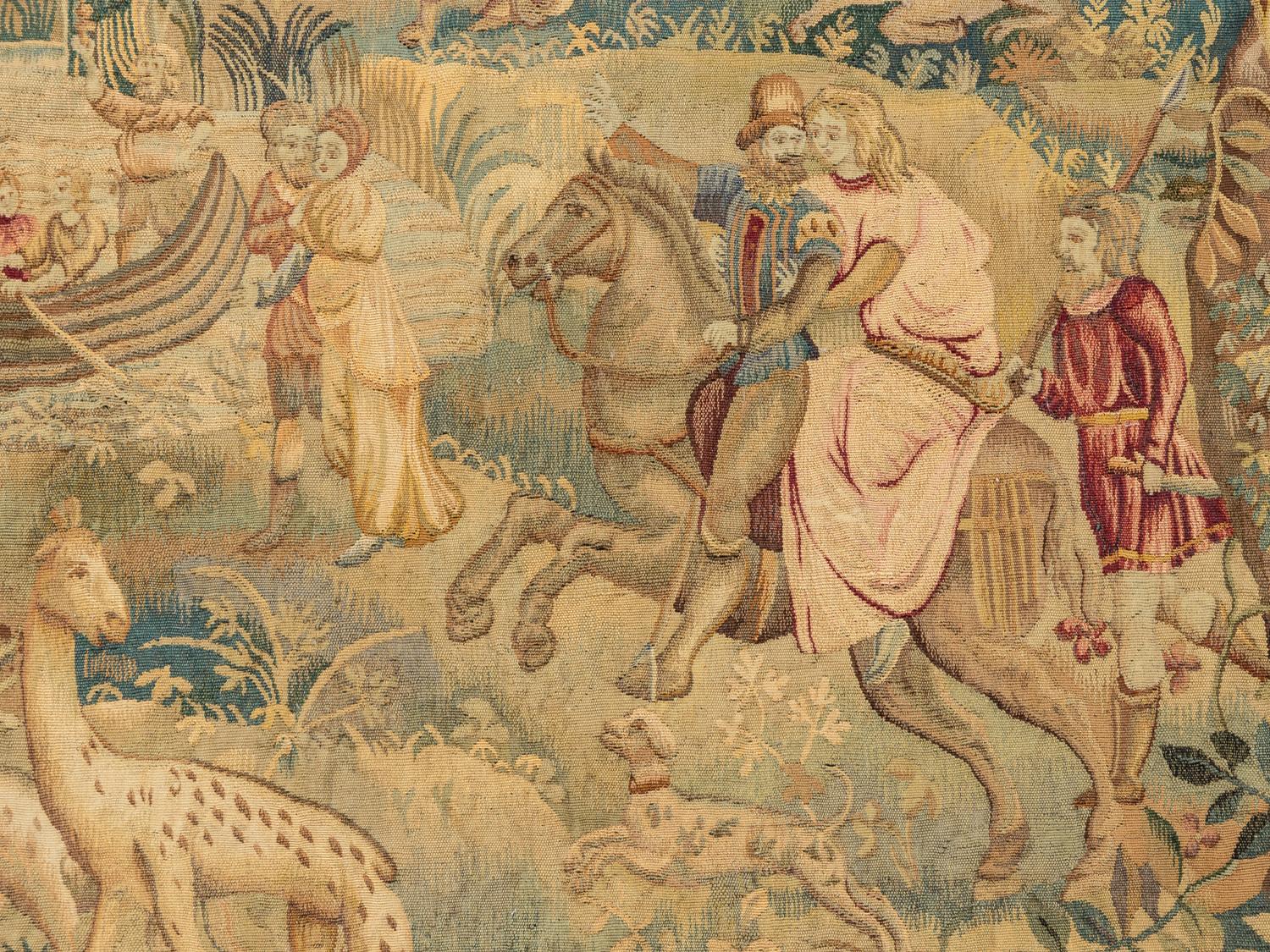 A Flemish Wool Tapestry
