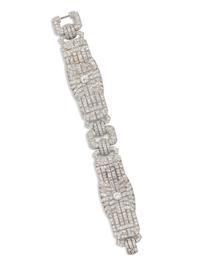 EDWARDIAN, FRENCH, DIAMOND BRACELET
