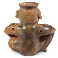 GUANACASTE-NICOYA FIGURAL VESSEL 1000-1350 AD