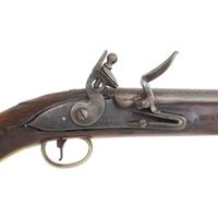 Rack Numbered Barnett Contract British Carbine Bore Land Pattern Flintlock Pistol