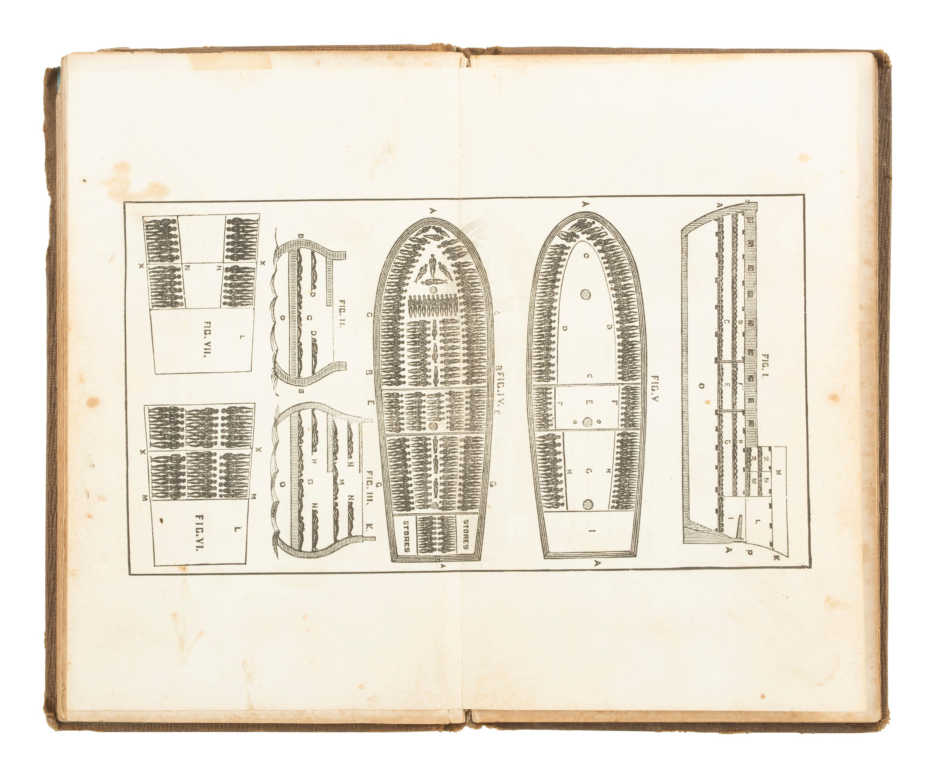 [ABOLITION]. An Abstract of the Evidence Delivered...for the abolition of the slave trade . Cincinnati, 1855.