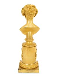 A Gilt Bronze Bust of Marie Louise, Duchess of Parma