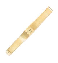 An 18 Karat Gold Bracelet Watch, Piaget 69.55 dwts.