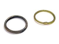 Eleven Roman and Sasanian Glass Bracelets