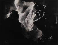 Rodin "Le Penseur" ("Thinker,") Paris , 1902