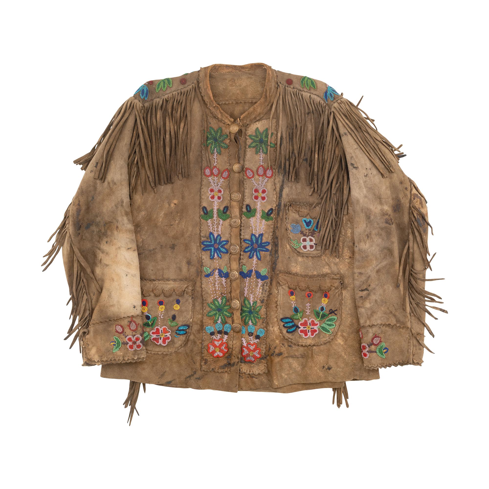 Great Lakes Beaded Hide Jacket
