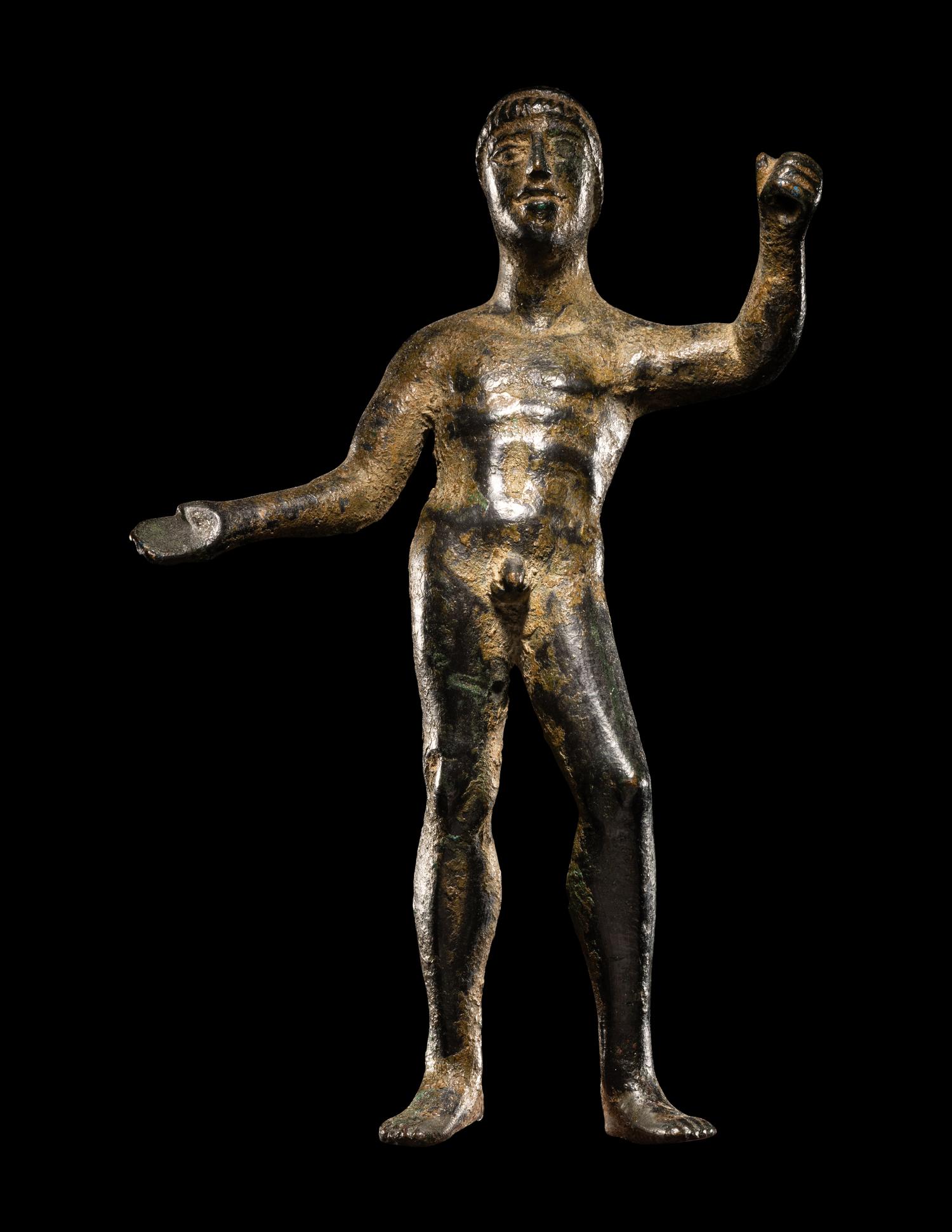 An Etruscan Bronze Hercules