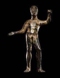 An Etruscan Bronze Hercules