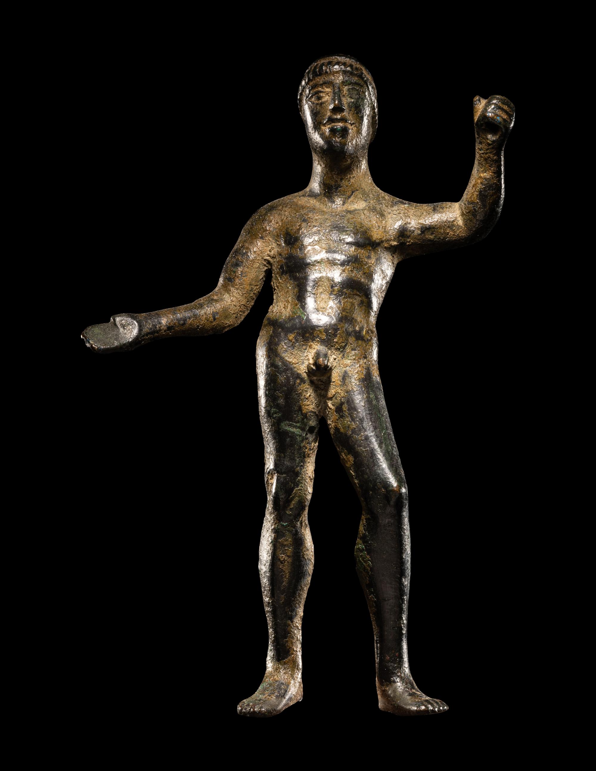 An Etruscan Bronze Hercules