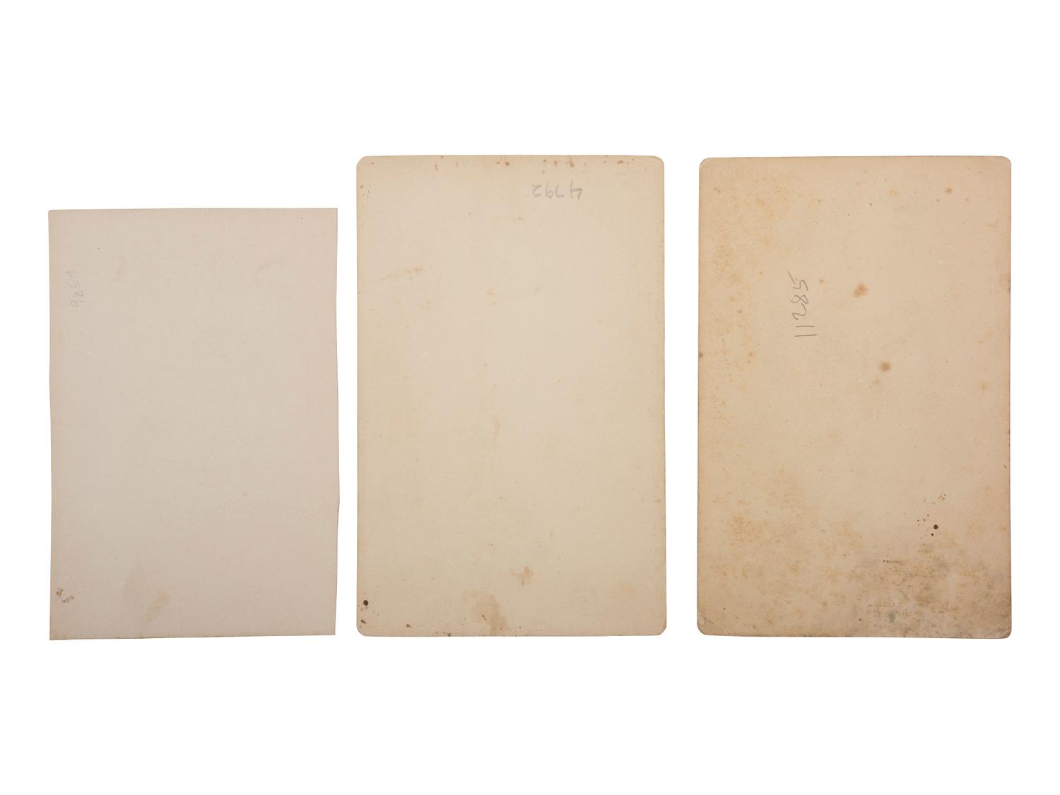 [CODY, William F. "Buffalo Bill" (1846-1917)]. A group of 3 photographs, comprising: