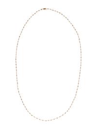 COLORED DIAMOND BEAD NECKLACE