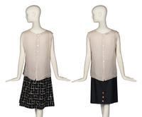 One Chanel Blouse and Two Chanel Skirts