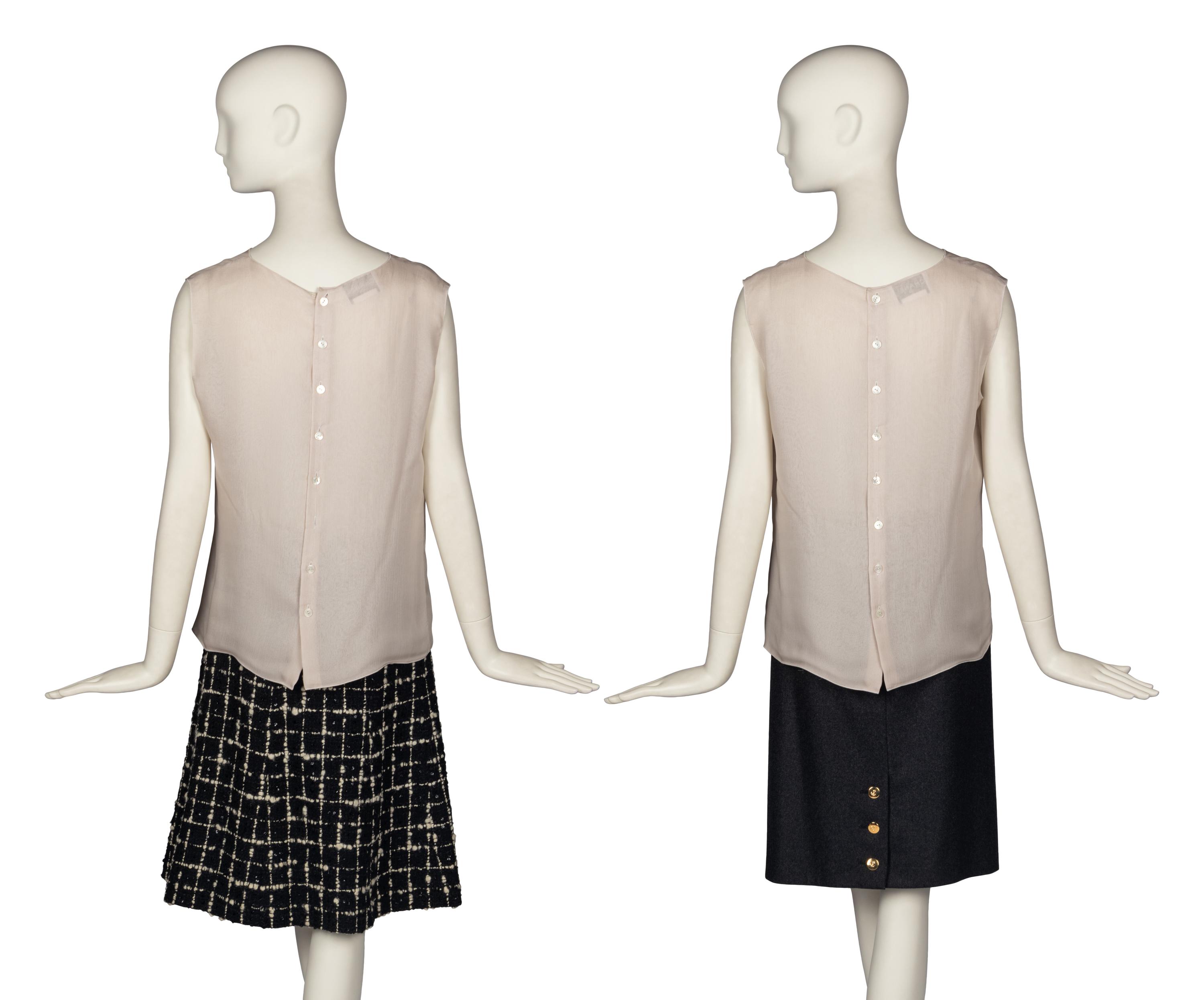 One Chanel Blouse and Two Chanel Skirts