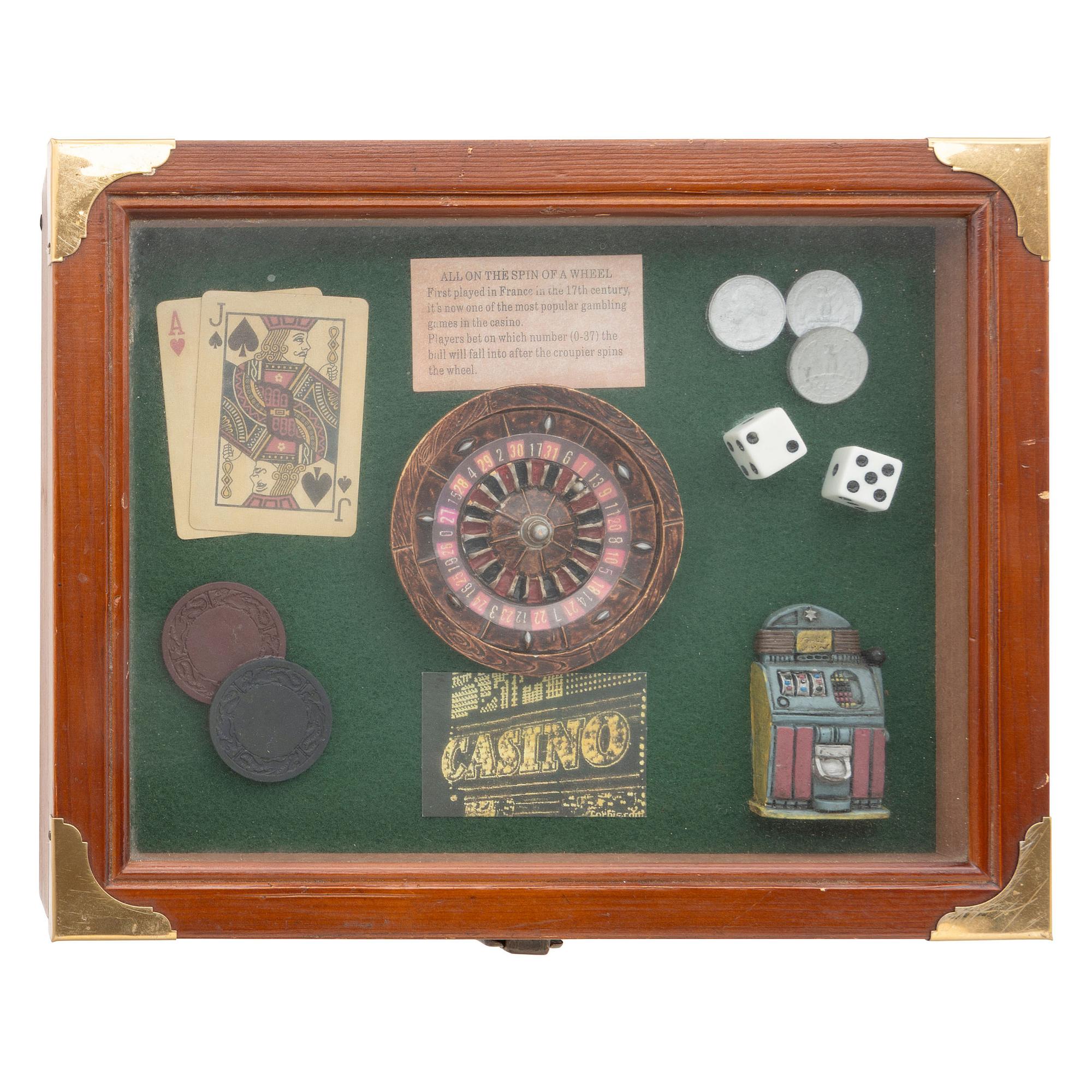 *Colt John Wayne Commemorative with Casino Display Case