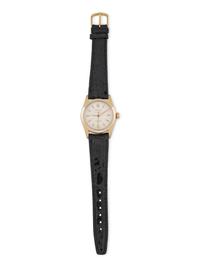 ROLEX, REF. 6634 14K YELLOW GOLD AND STAINLESS STEEL 'OYSTER PERPETUAL' WATCH