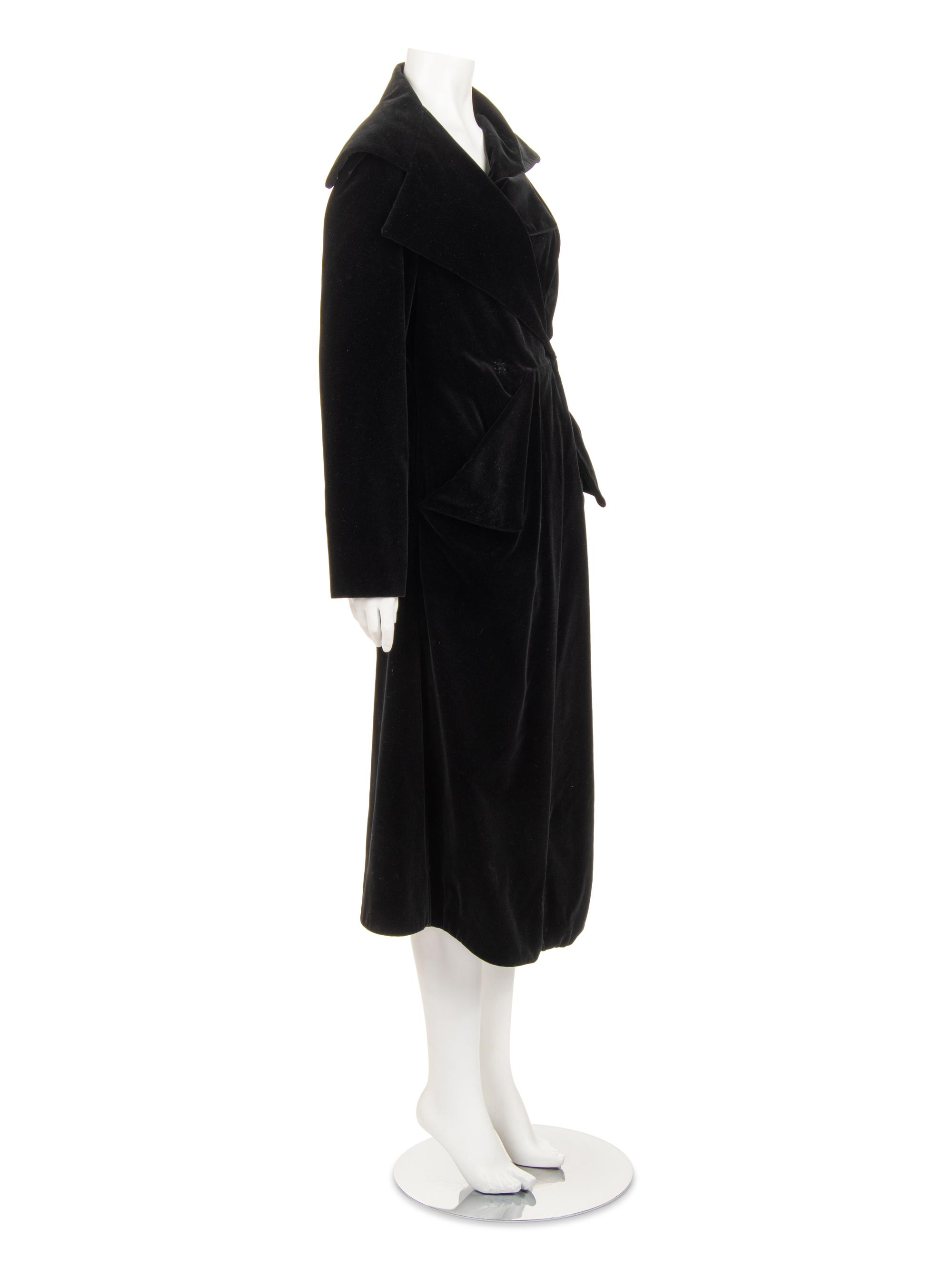 Vivienne Westwood Silk Velvet Coat, 1990-2000s