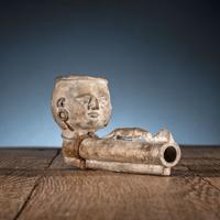 Early Algonquin Effigy Pipe