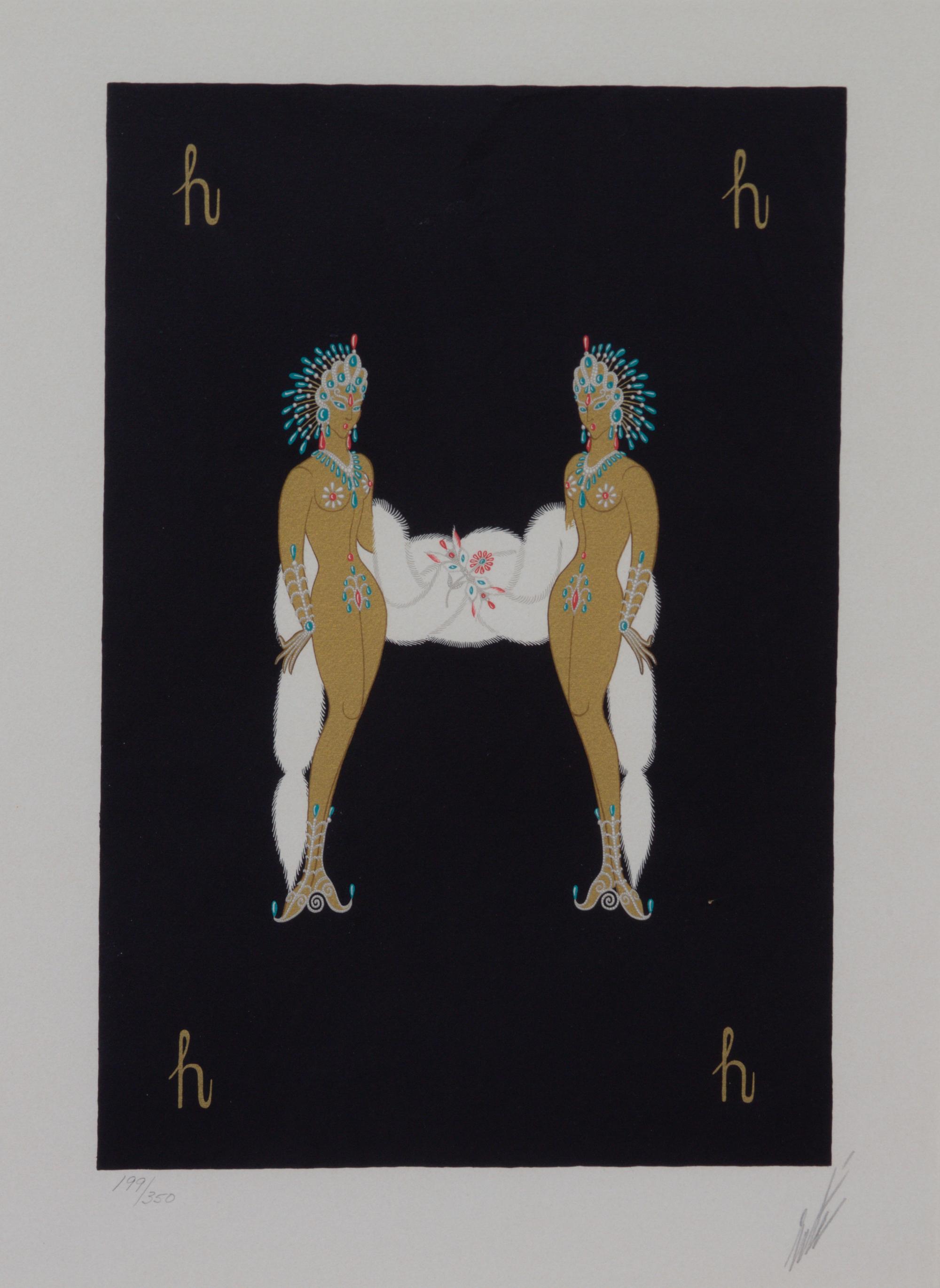 Erte, (French, 1892-1990), The Alphabet Suite, 1796-77