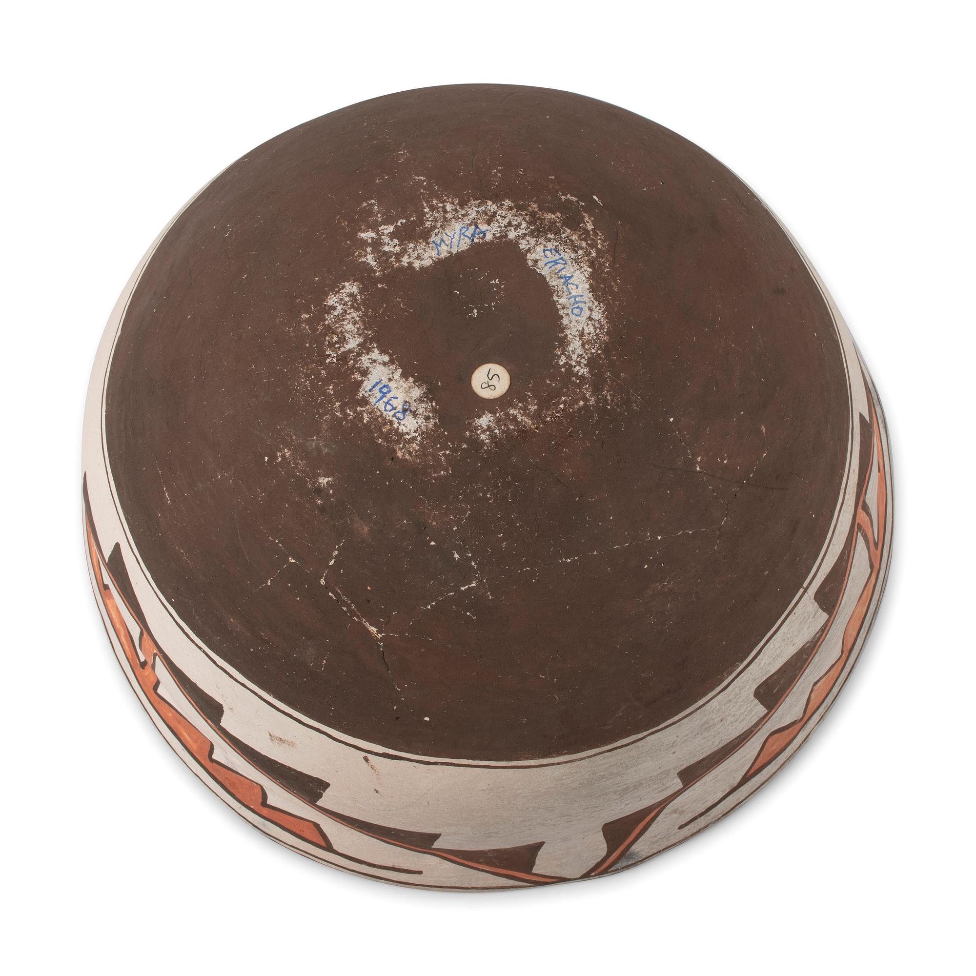 Polychrome Pottery Bowl